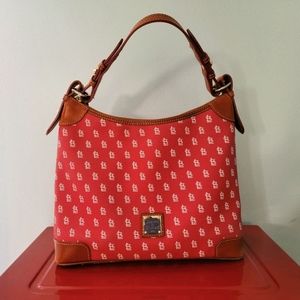 Dooney & Burke St Louis Cardinals Hobo Purse / Bag